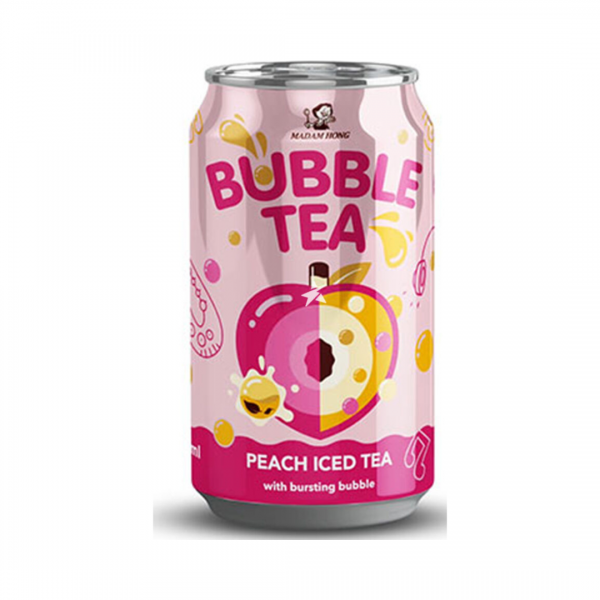 Madam Hong Lady Boba Peach Ice Tea 320ml